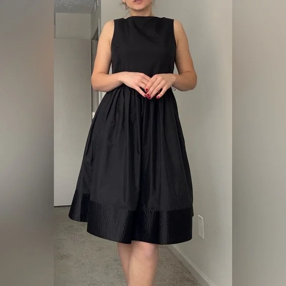 ISAAC Mizrahi Black Sun Dresses, Size 8 - Picture 2 of 11